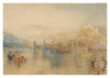Lucerne from the Lake print