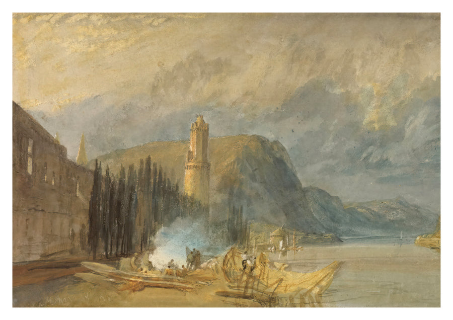 La Tour Romaine, Andernach - Print Only frame
