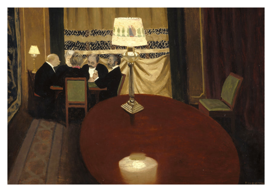 The Poker Game - Print Only frame