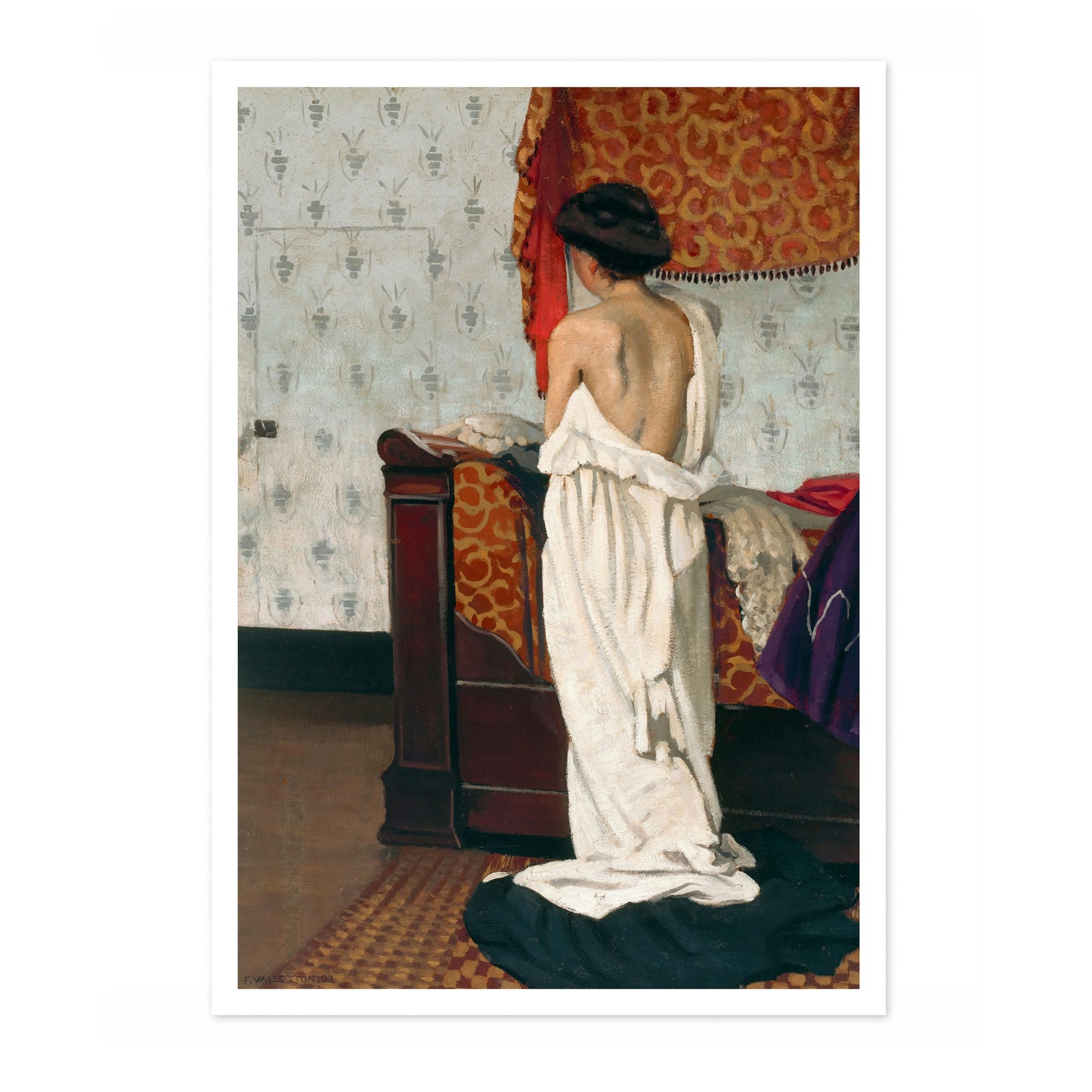 Interior, Nude Seen from Behind