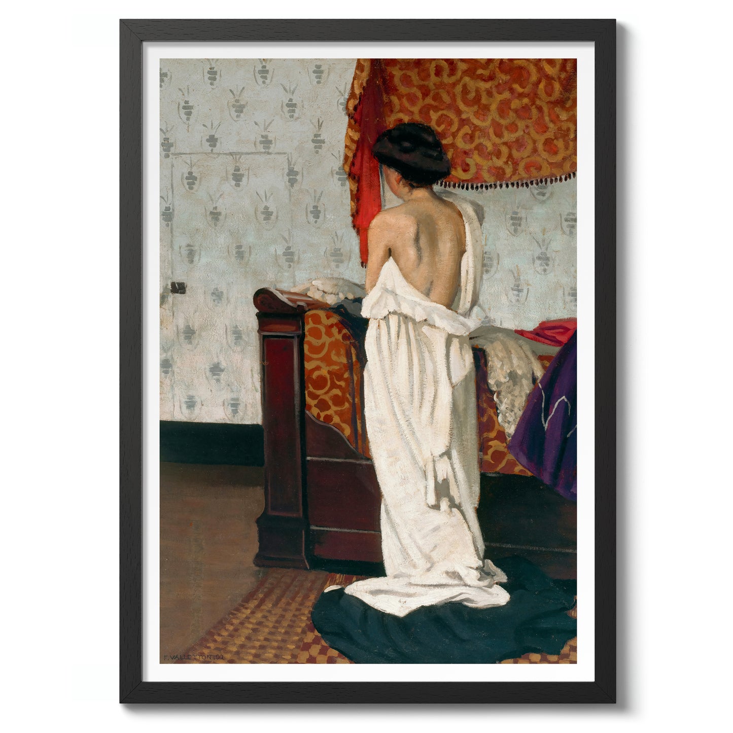 Interior, Nude Seen from Behind