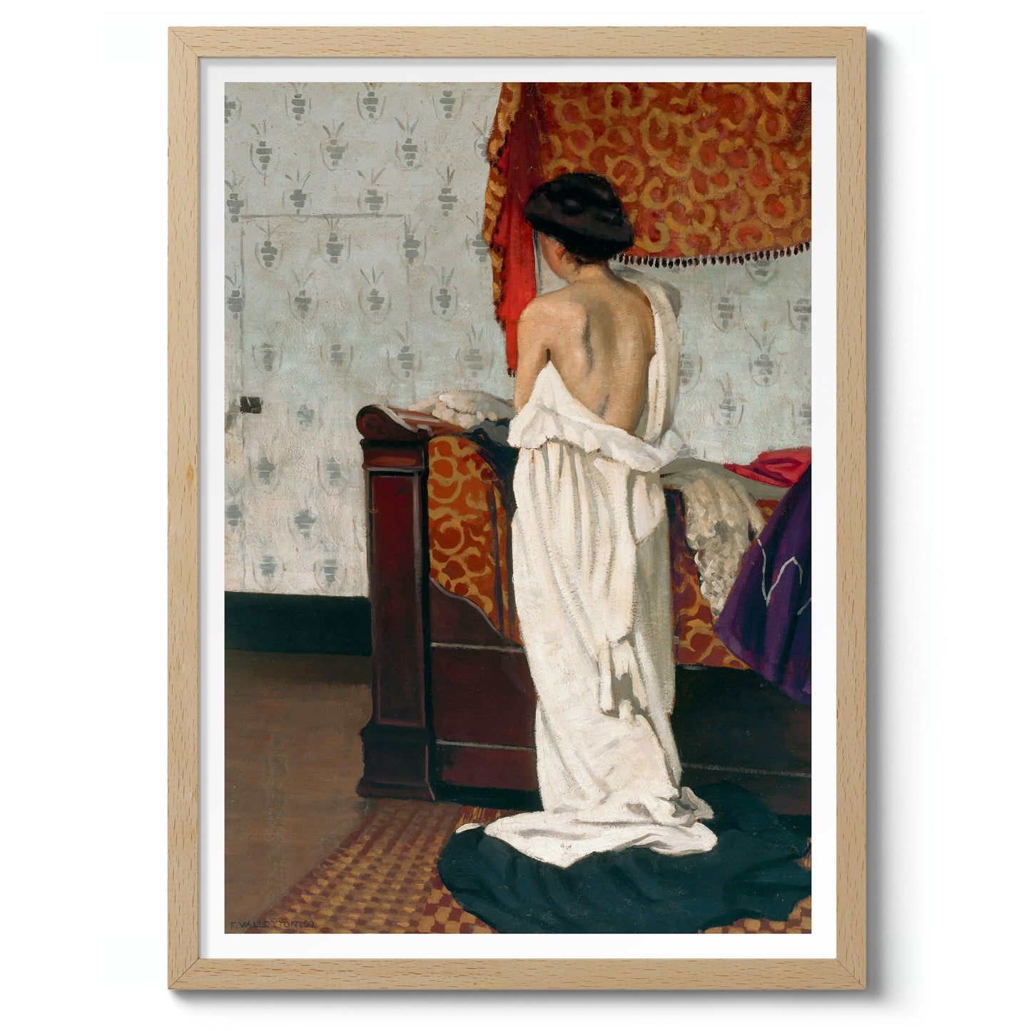 Interior, Nude Seen from Behind