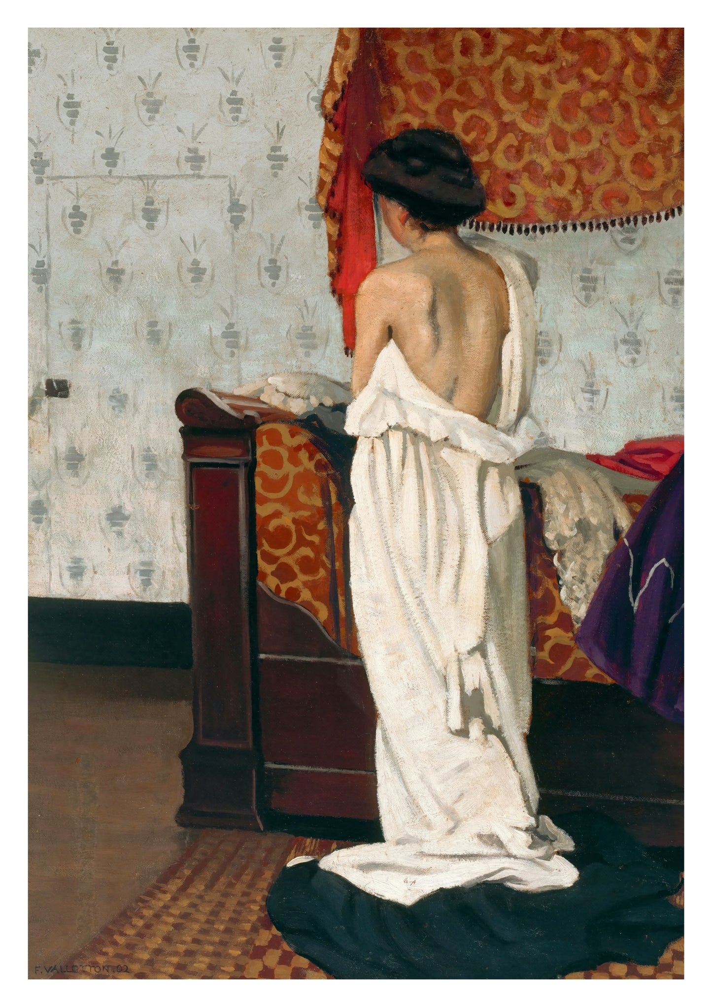 Interior, Nude Seen from Behind