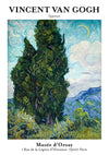 Cypresses print