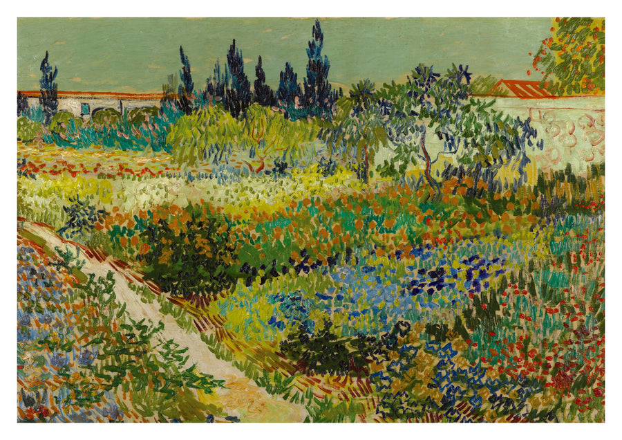 Trädgård i Arles - Print Only frame