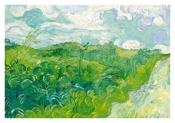 Green Wheat Fields, Auvers