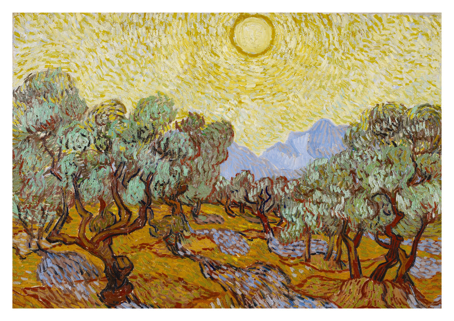 Olive Trees - Print Only frame