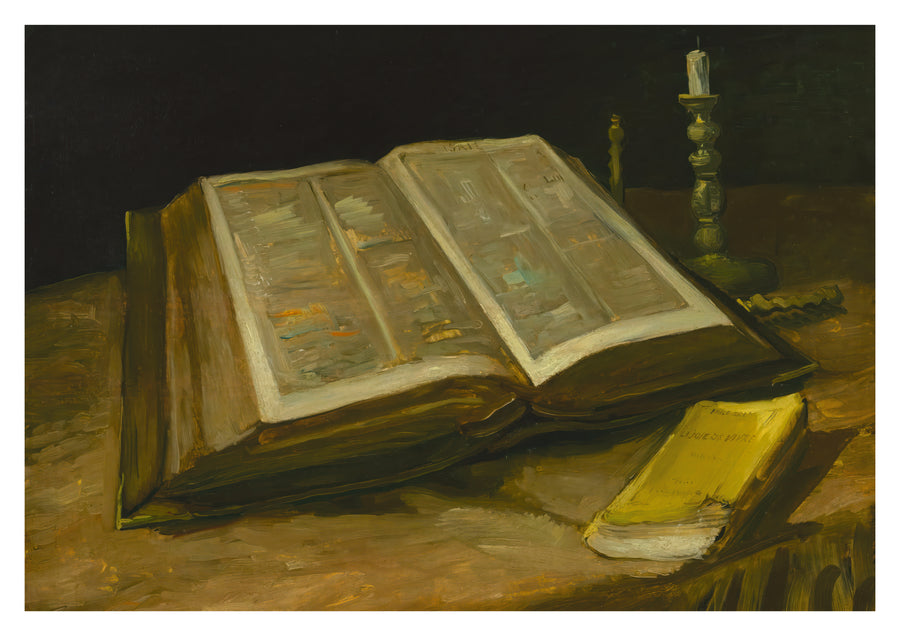 Still Life with Bible - Print Only frame