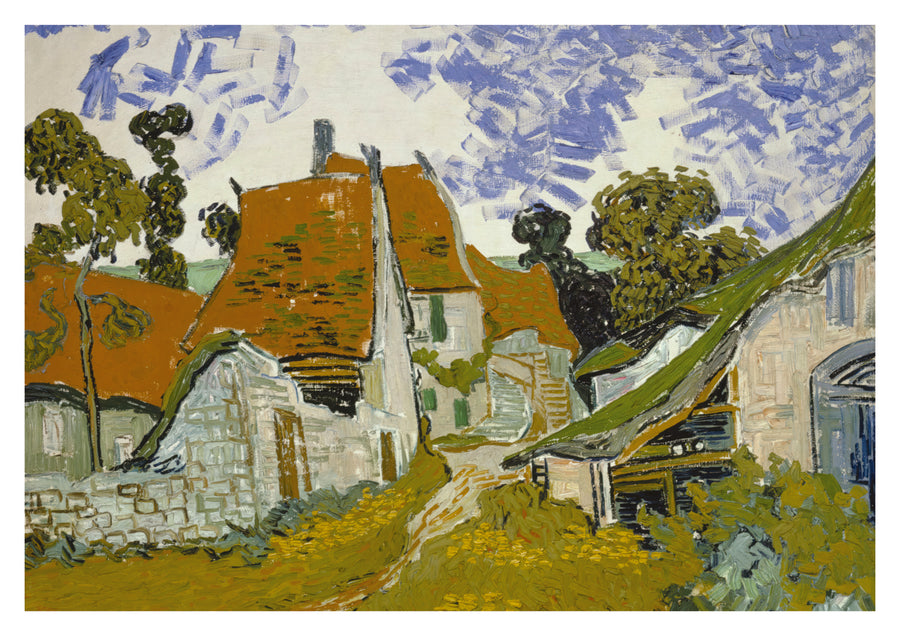Gata i Auvers-sur-Oise - Print Only frame