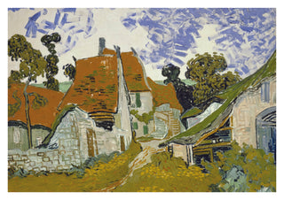 Street in Auvers-sur-Oise print