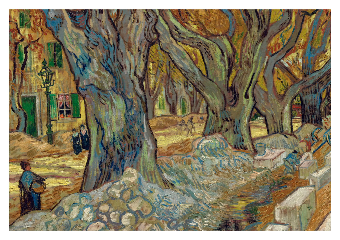 The Large Plane Trees