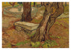The Stone Bench in the Asylum print