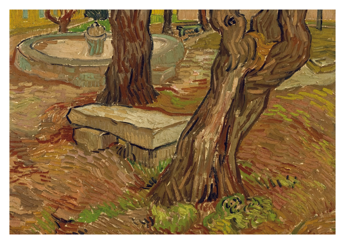 Le Banc de Pierre dans l'Asile