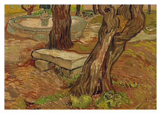 Le Banc de Pierre dans l'Asile print