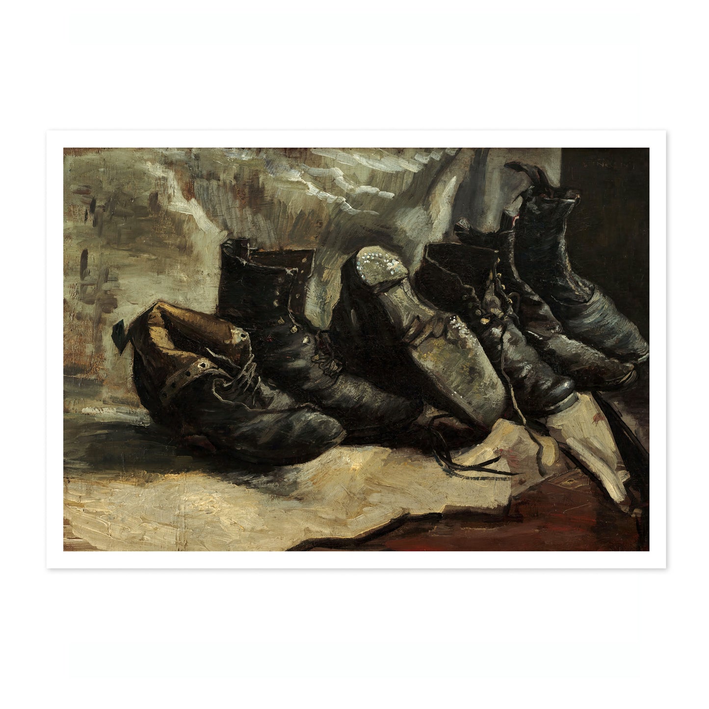 Three Pairs of Shoes