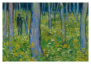 Undergrowth with Two Figures print