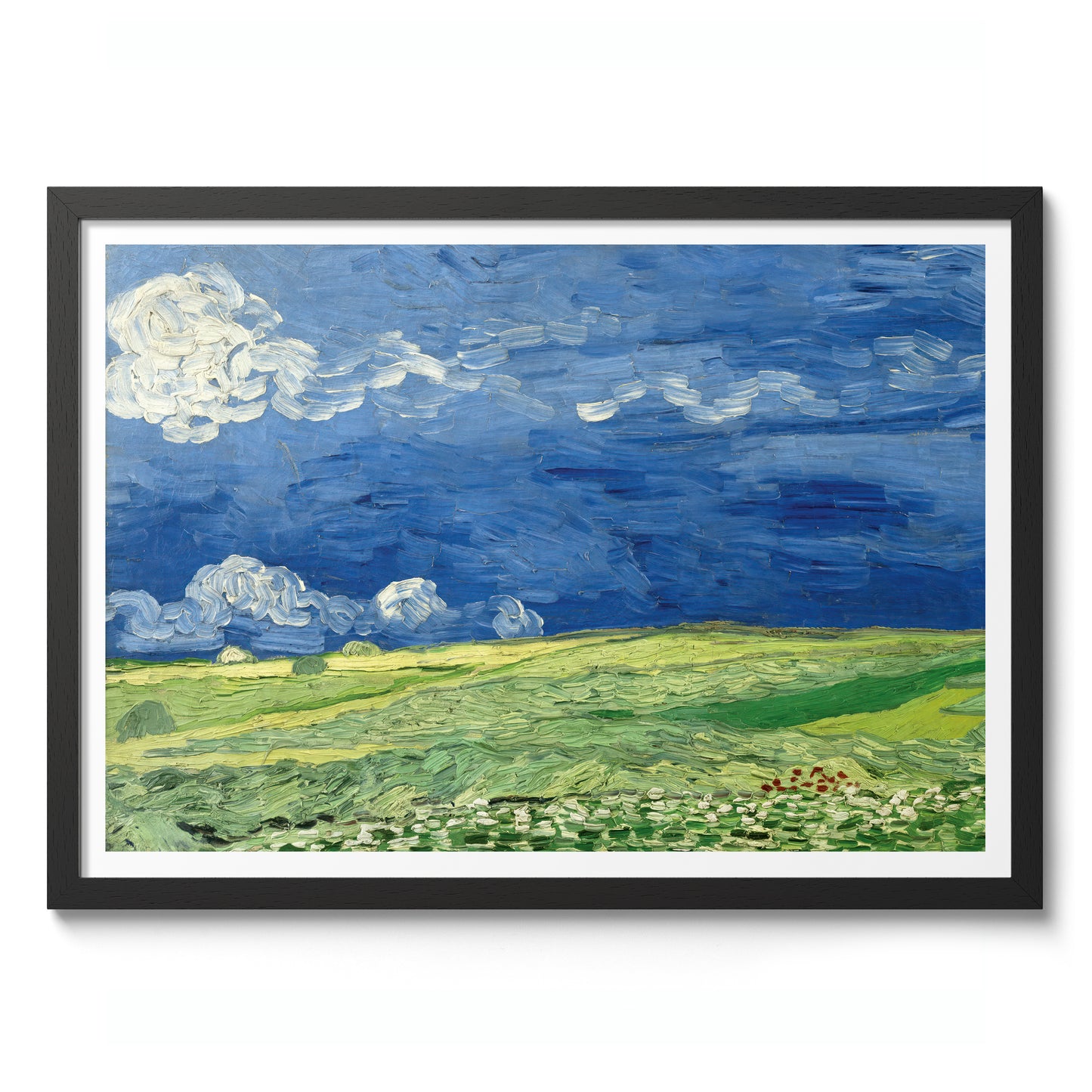 Wheatfield under Thunderclouds