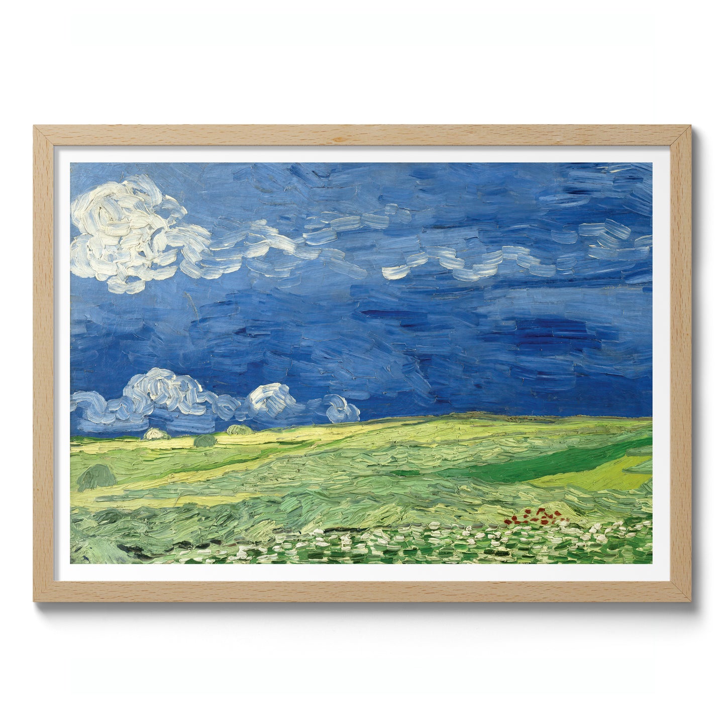 Wheatfield under Thunderclouds