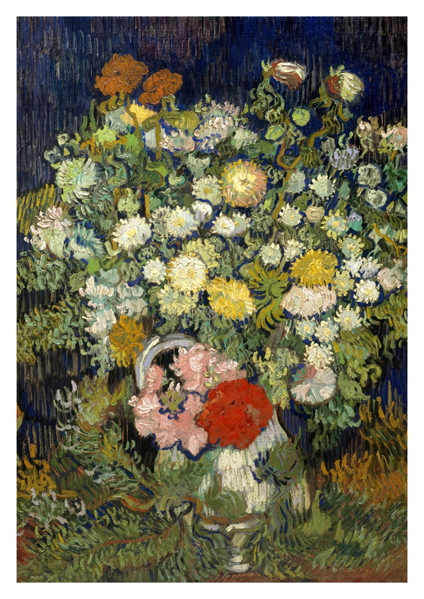 Boeket bloemen in een vaas