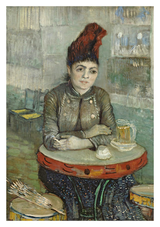 In the Café, Agostina Segatori print