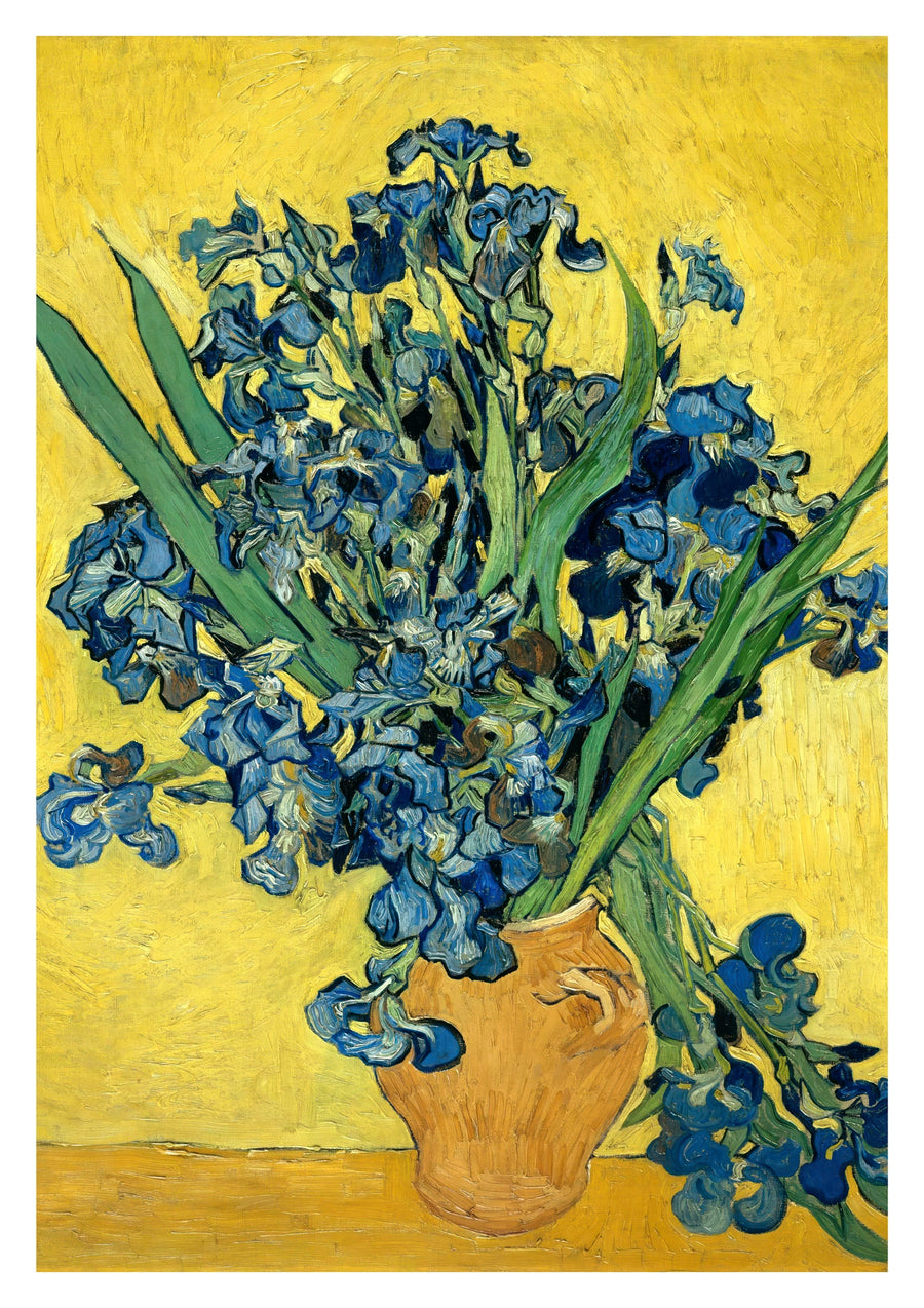 Irises - Print Only frame