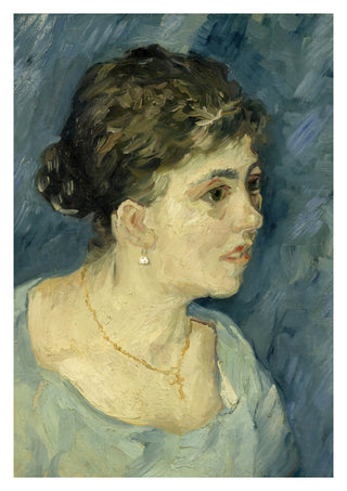 Portret van een prostituee print