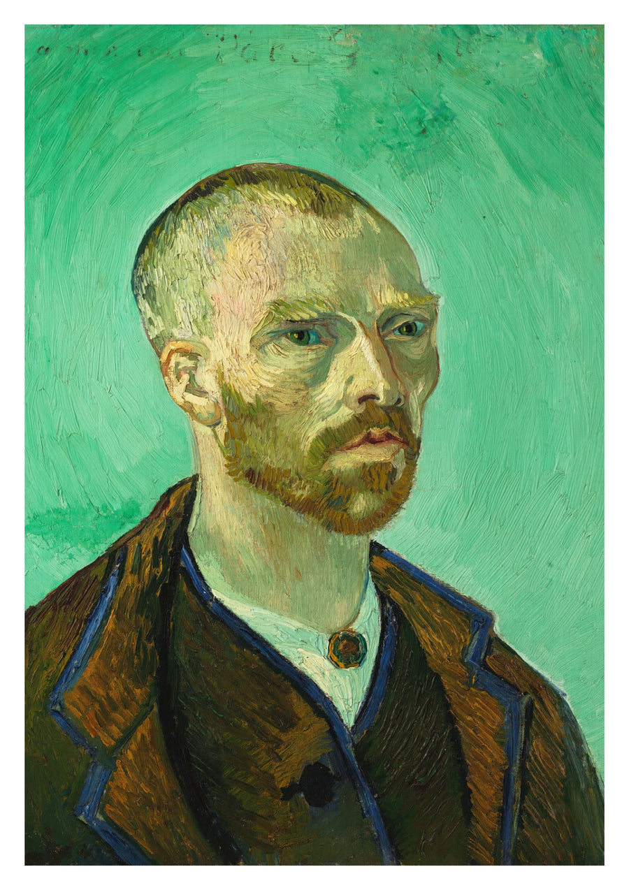 Autoportrait, dédié à Paul Gauguin - Print Only frame