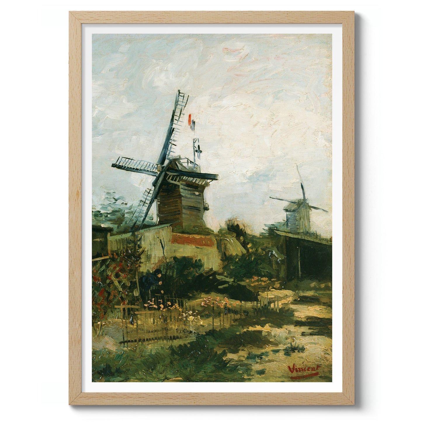 Windmolens op Montmartre