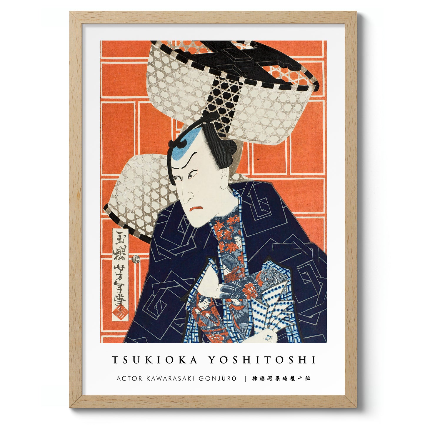 Skådespelare Kawarasaki Gonjūrō