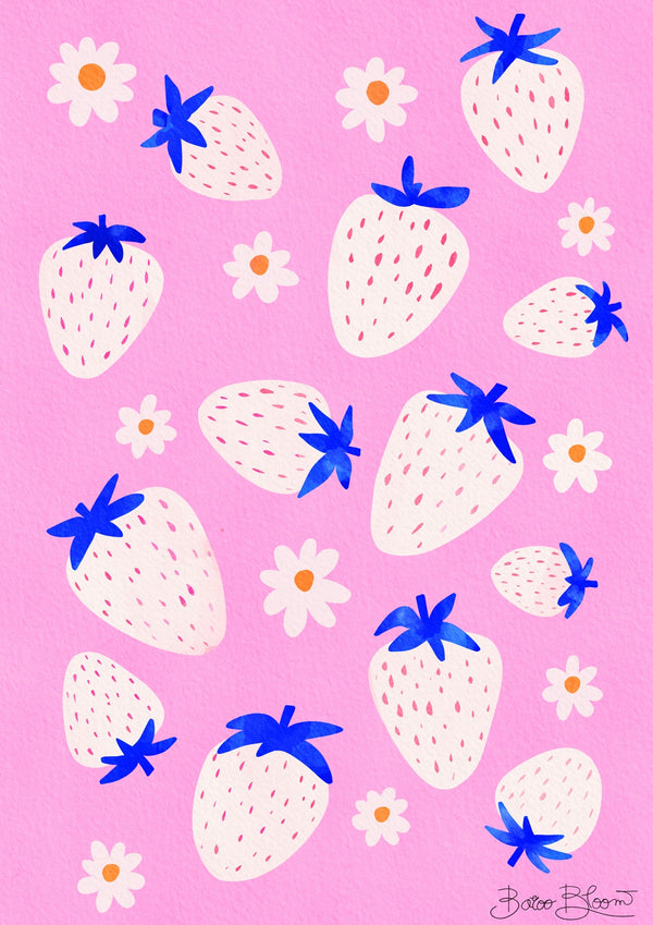 Strawberries Blue