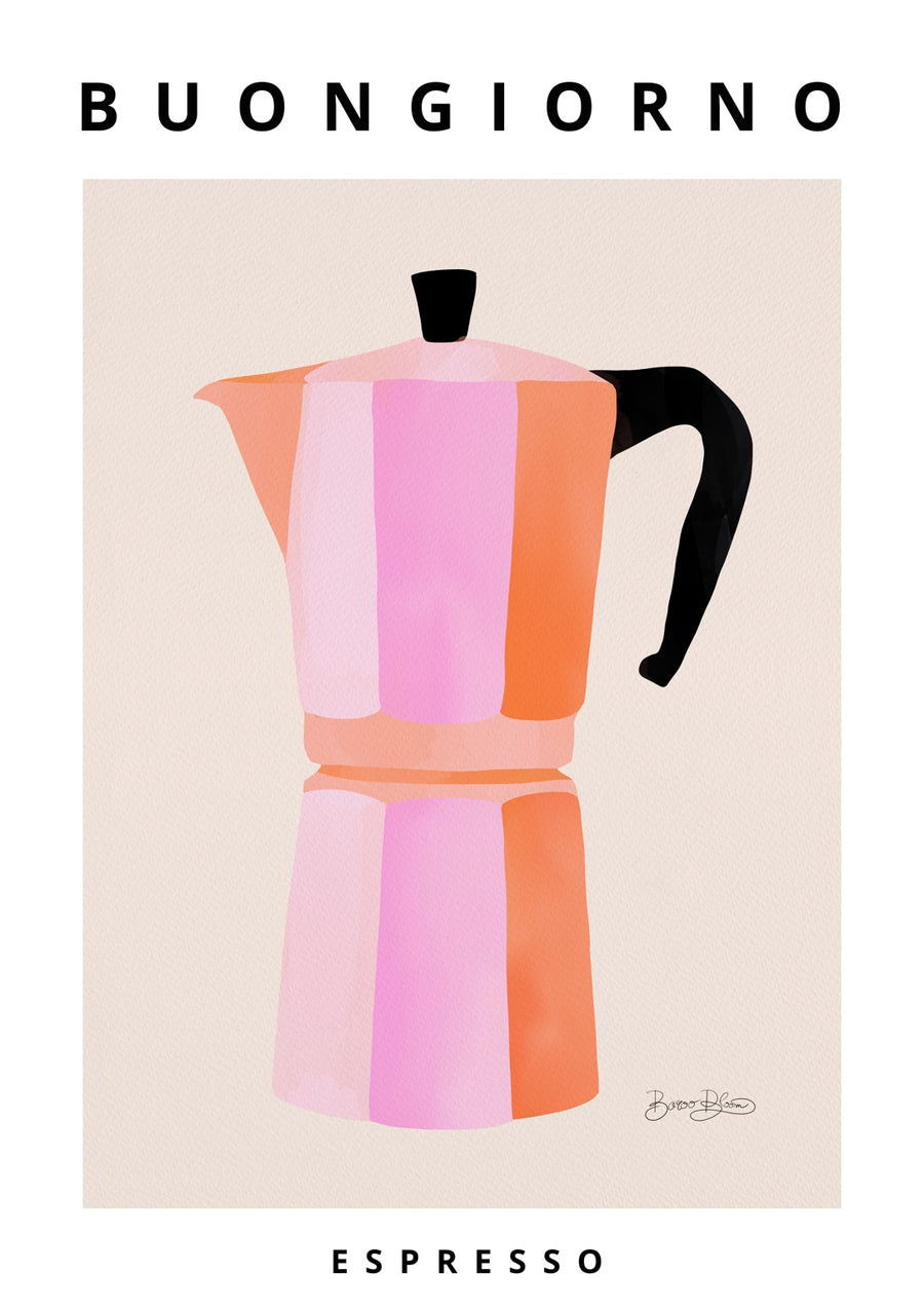 Buongiorno Espresso - Print Only frame