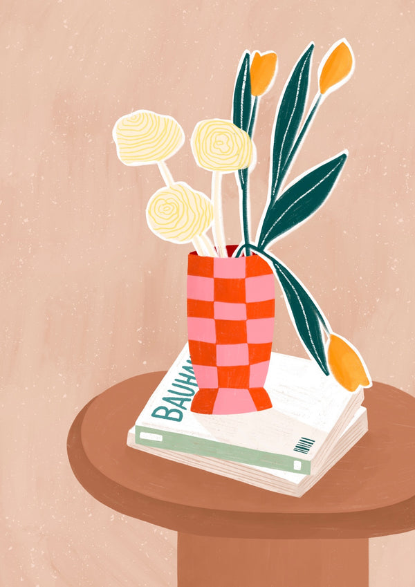 Chequered Vase