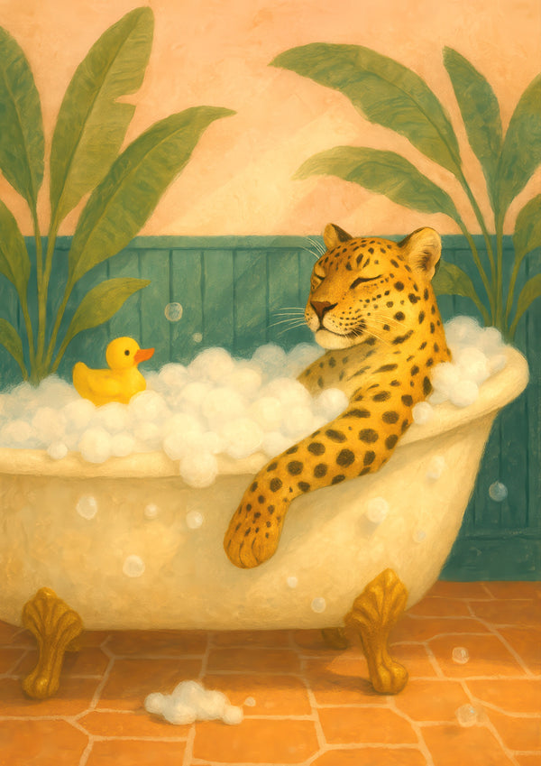 Leopardenbad