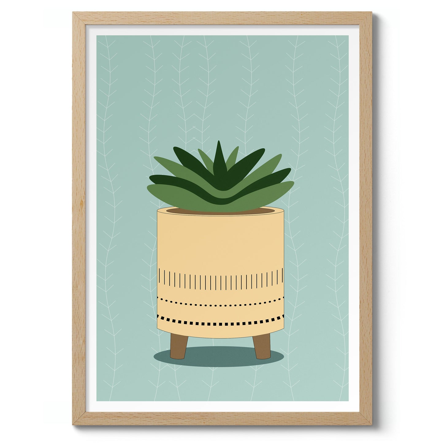 Stachelige Sukkulente