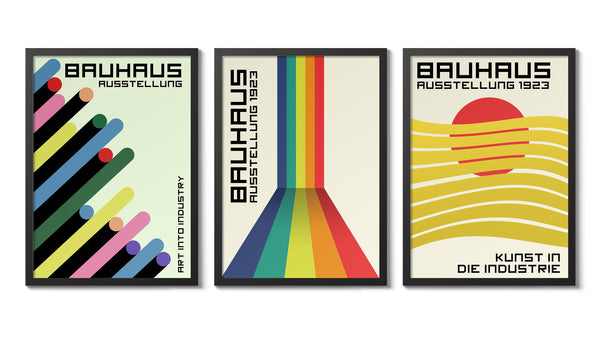 Bauhaus - Set of 3