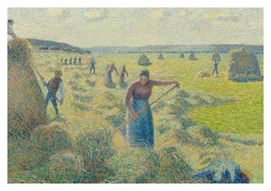 La Récolte des Foins, Éragny - Print Only frame