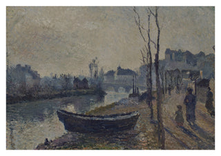 Quai du Pothuis Bord de l'Oise print