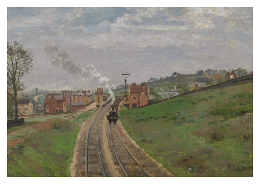 Gare de Lordship Lane, Dulwich - Print Only frame