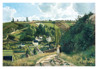 Jalais Hügel, Pontoise print