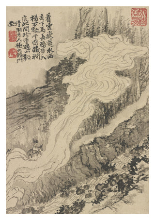 Rijden op de Wolken print