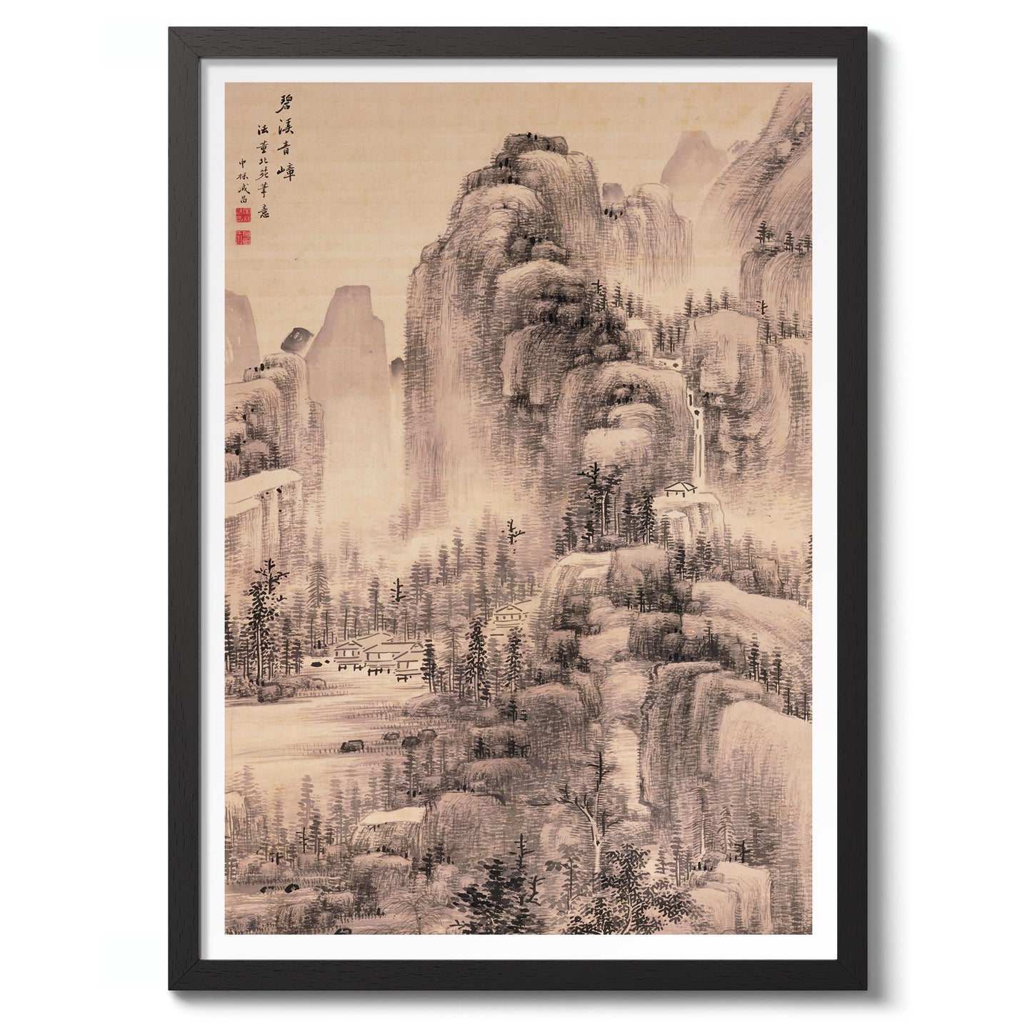 Landskap i Dong Yuans stil