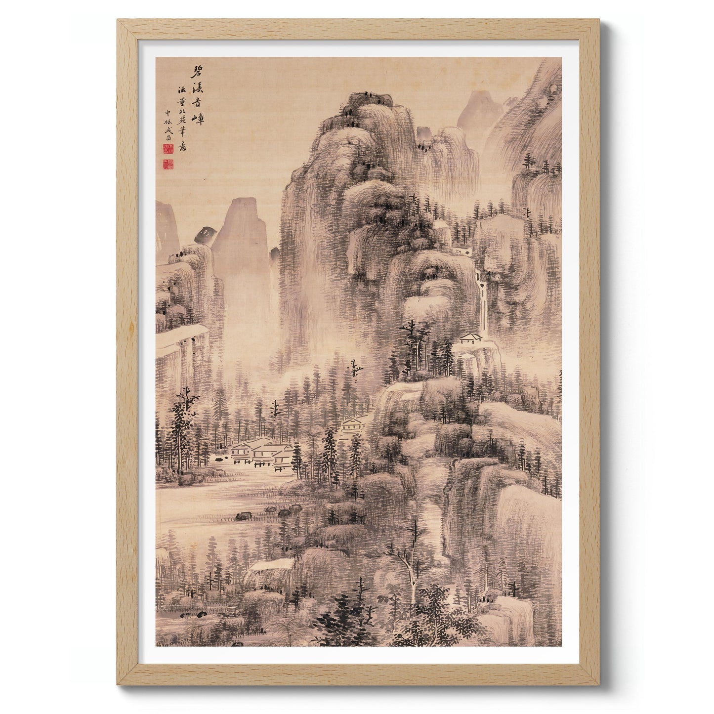 Landskap i Dong Yuans stil