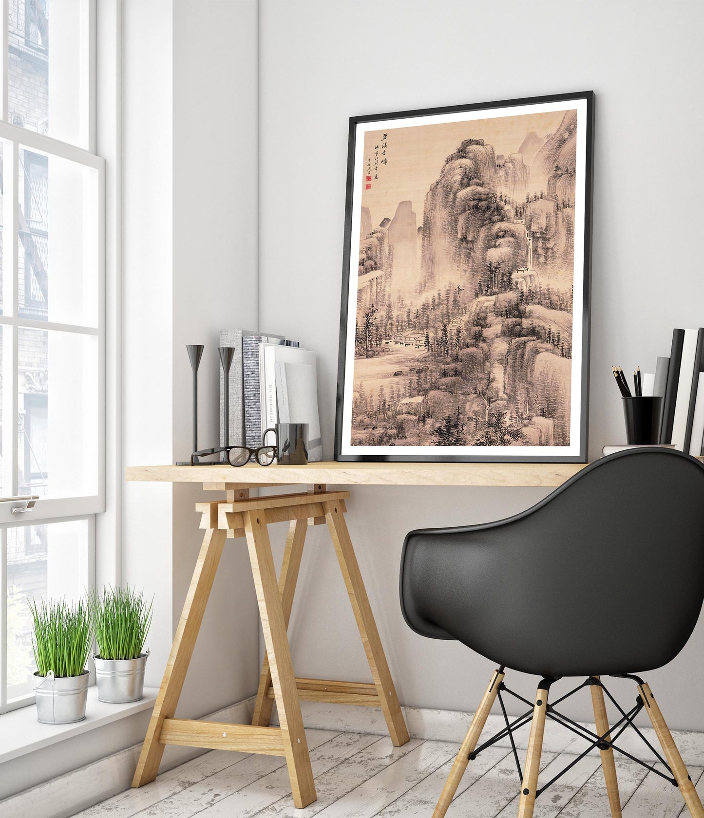 Landskap i Dong Yuans stil