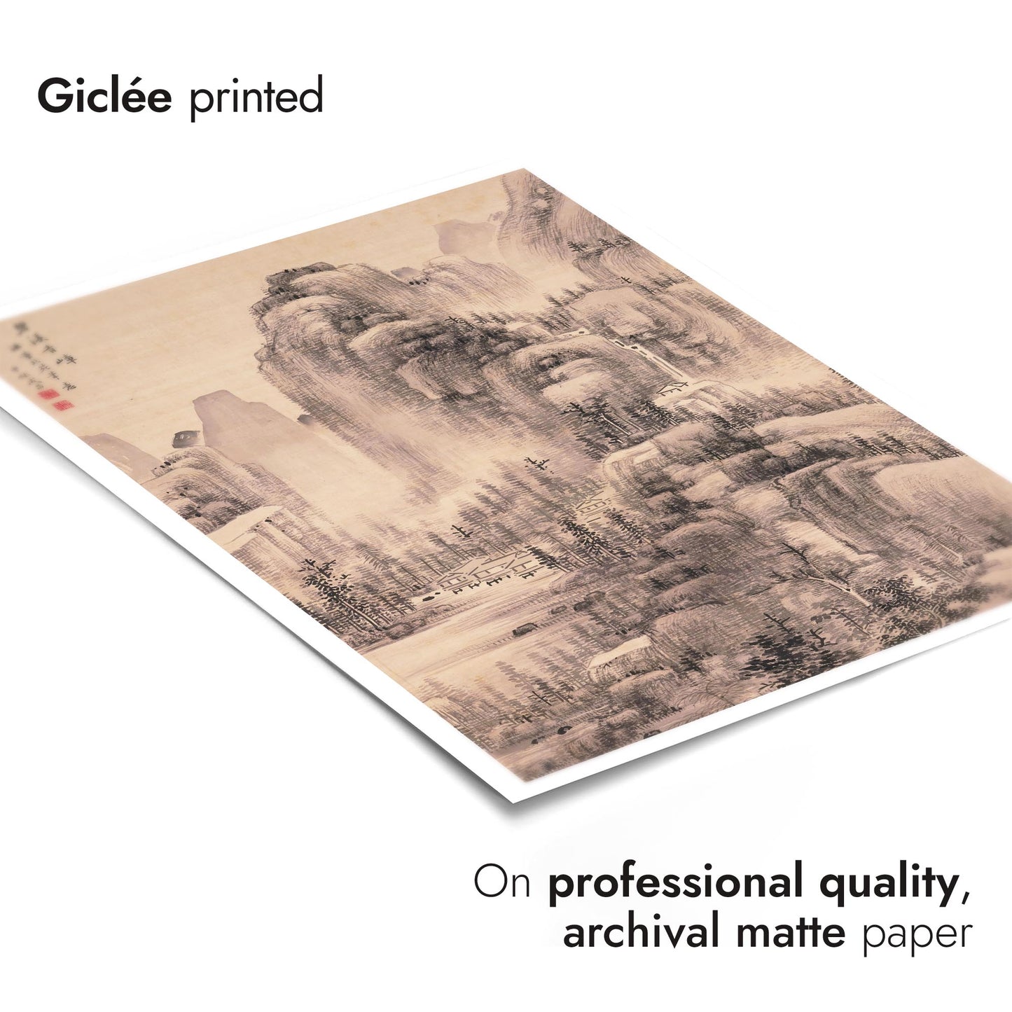 Landskap i Dong Yuans stil