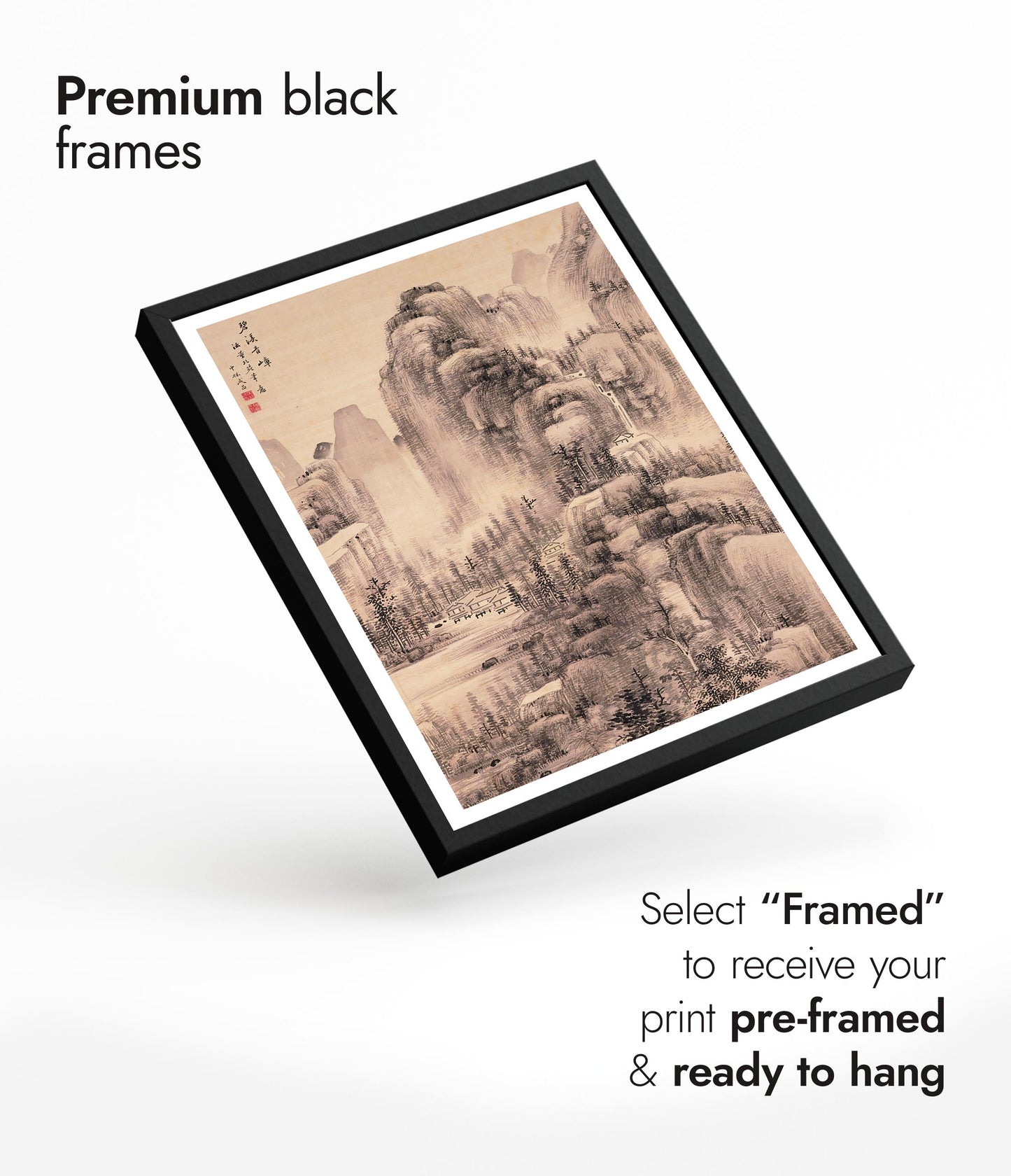 Landskap i Dong Yuans stil