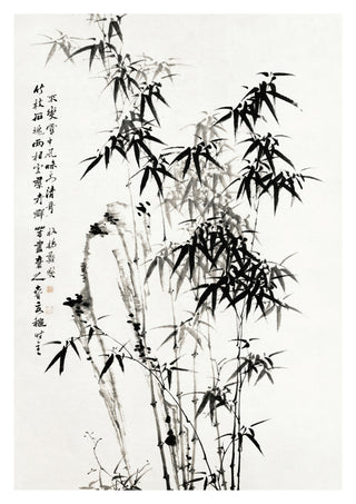 Chinese Bamboo print