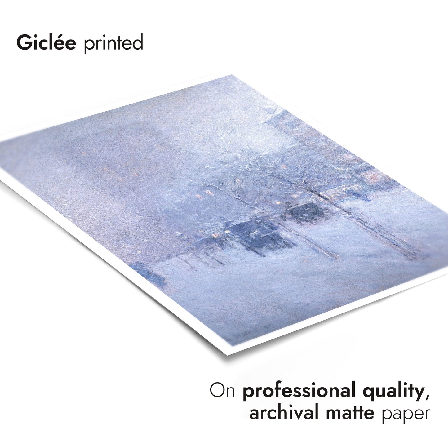 Late Afternoon, New York, Winter