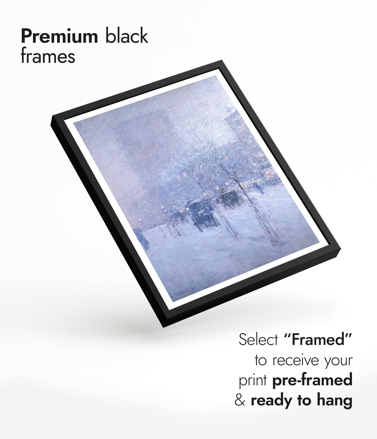 Late Afternoon, New York, Winter