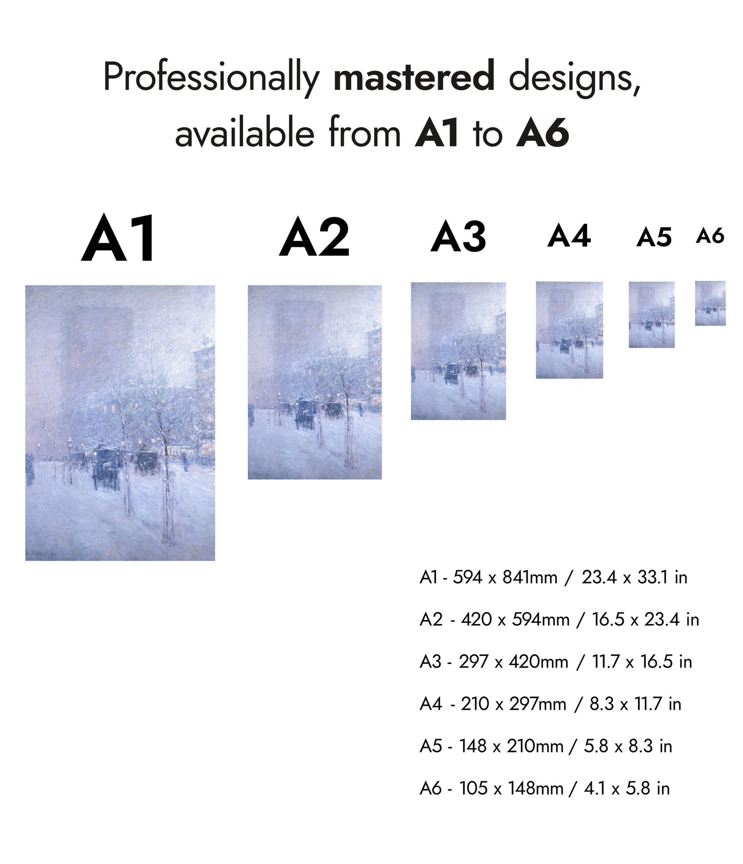 Late Afternoon, New York, Winter