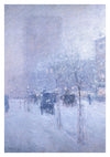 Late Afternoon, New York, Winter print